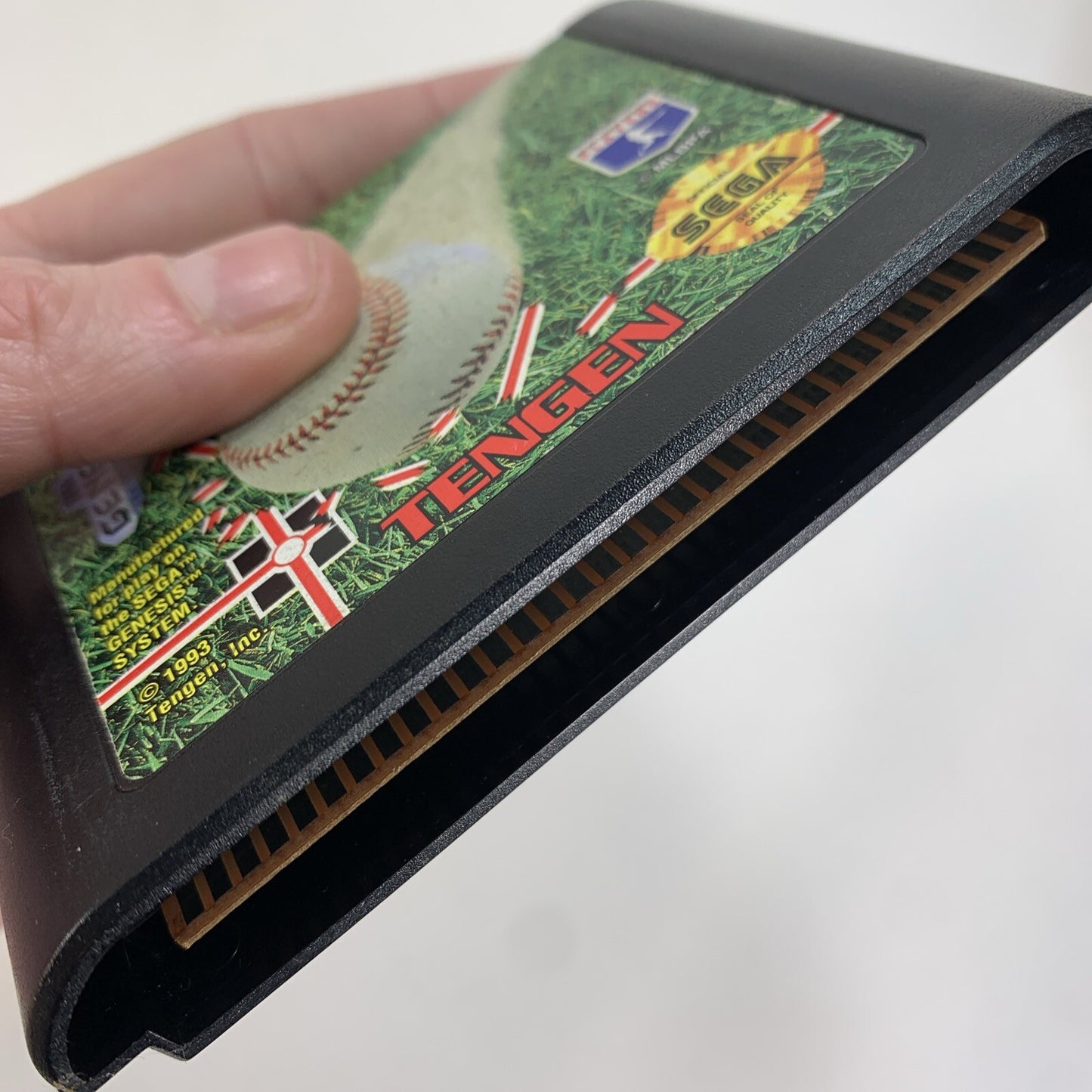 R.B.I. Baseball '93 (Sega Genesis, 1993) Game Case Manual - Tested and Working