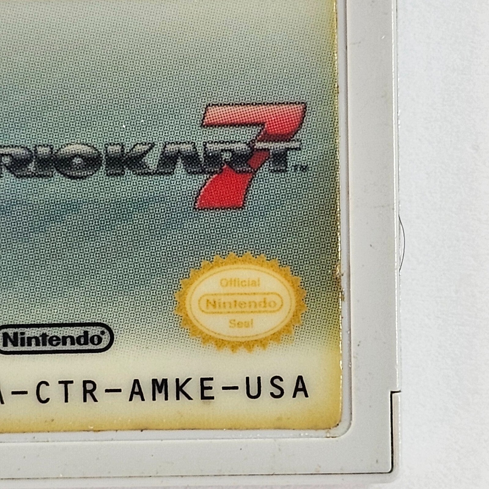 Mario Kart 7 (Nintendo 3DS, 2011) Game Case Manual Inserts - Tested and Working