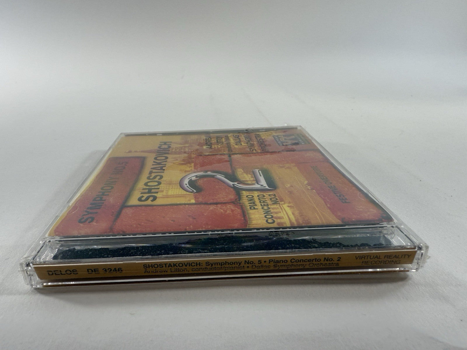 Symphony 5 / Piano Concerto 2 / Festive Overture by Shostakovich (CD, 1999) New