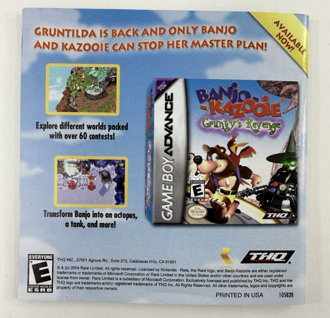 Zoo Tycoon DS (Nintendo DS, 2005) Game Case Manual - Tested and Working