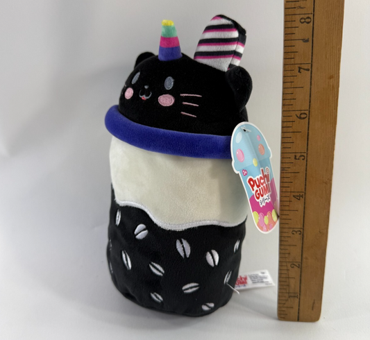 Puchi Gumi 7" Series 1 Midnight Magic Emo Boba Kitty Plush with Tags