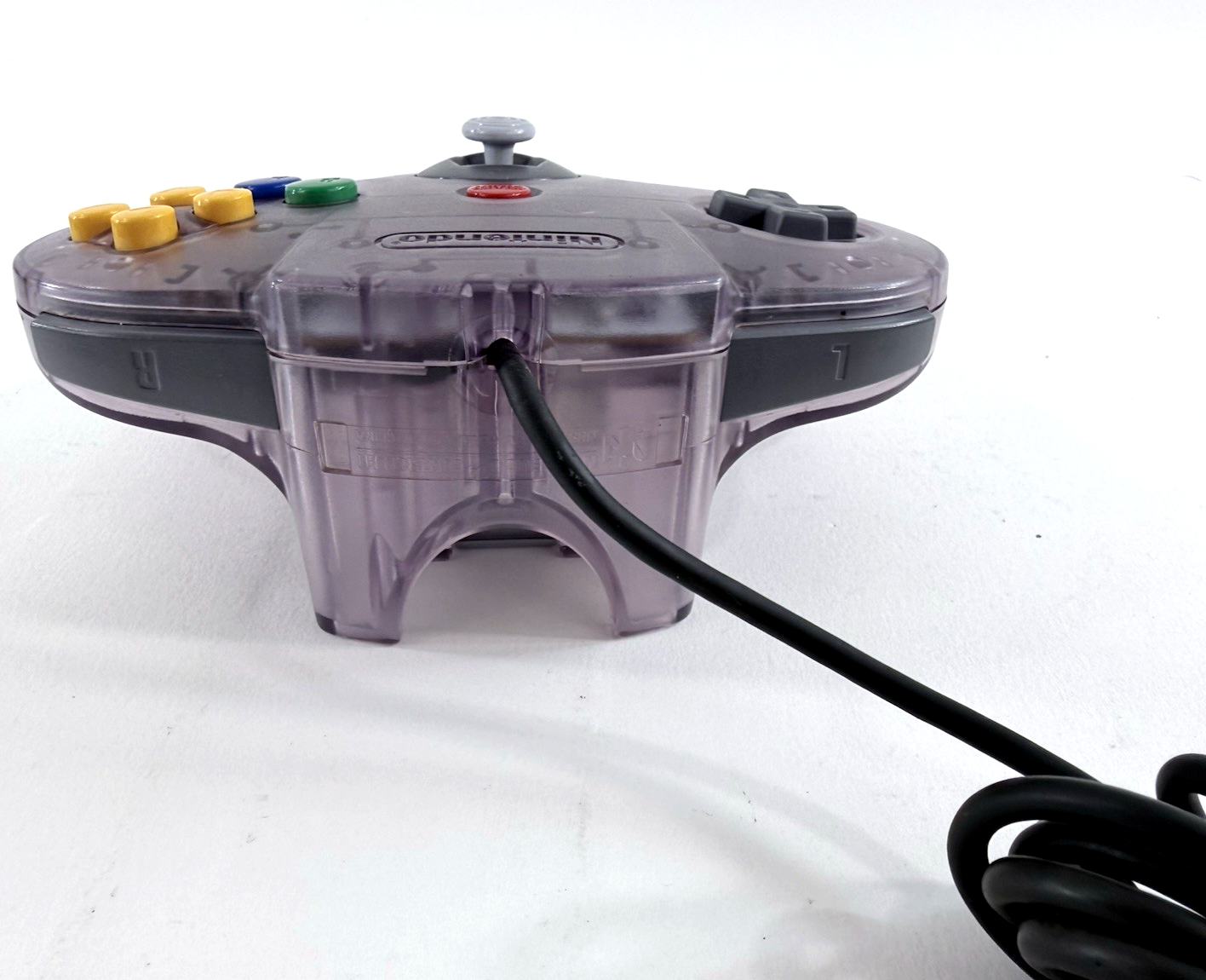 Nintendo 64 NUS-005 Funtastic Atomic Purple Controller - Tested and Working