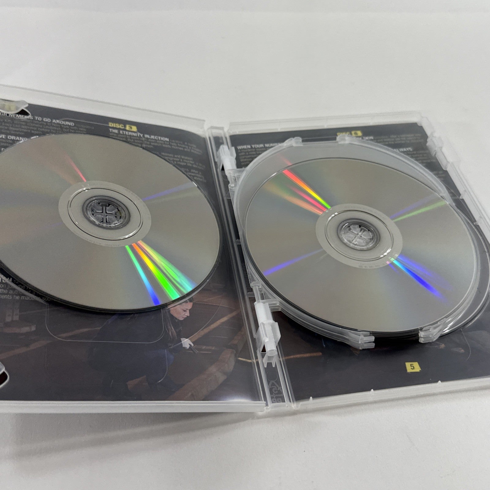 Elementary: Seasons 1-3 (DVD, 2015, 18-Disc Set) Tested and Working