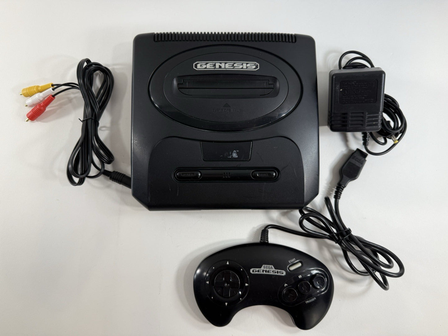 SEGA Genesis Model 2 Console MK-1631 with Controller, AV, Power Supply - Tested