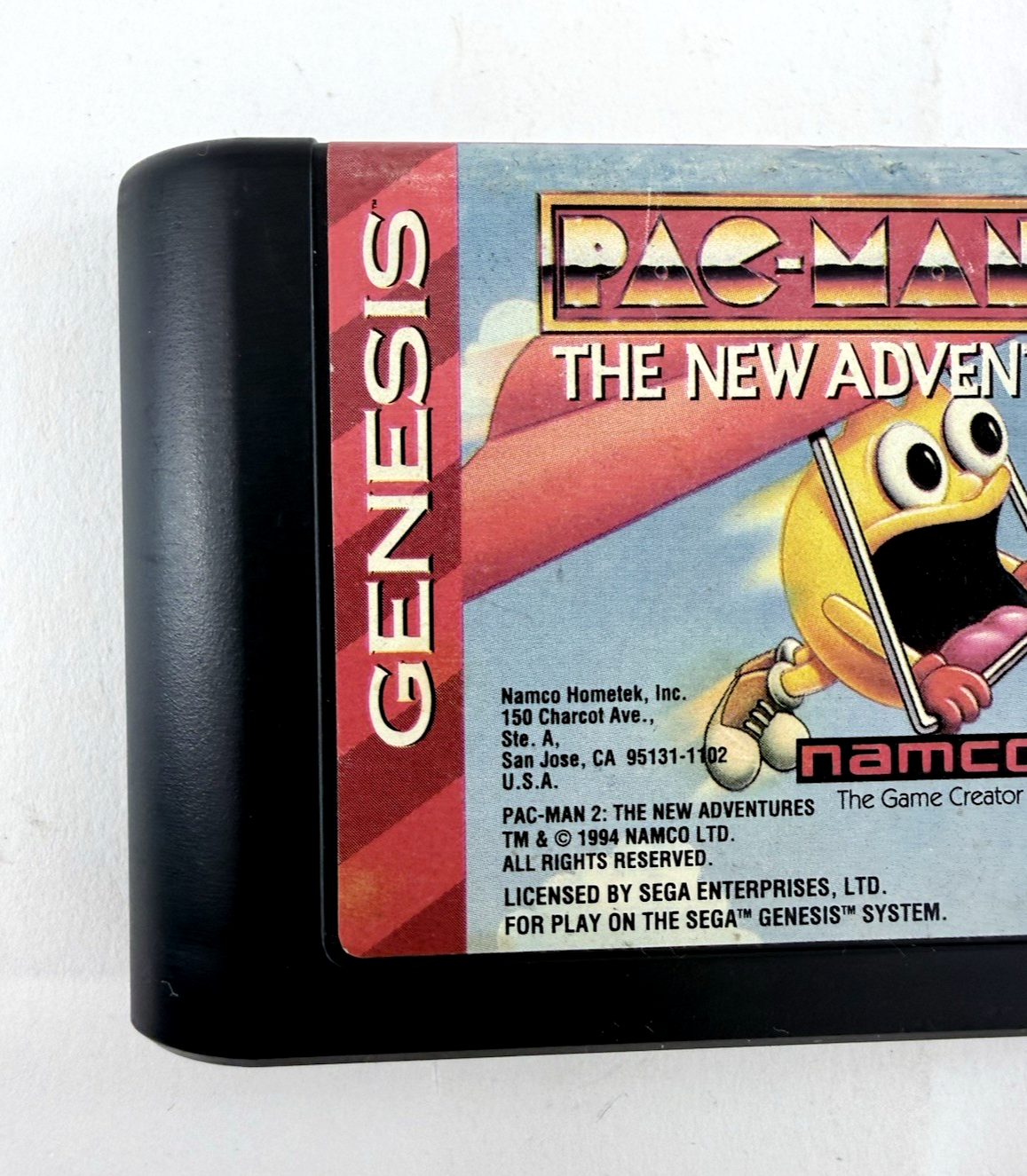 Pac-Man 2: The New Adventures (Sega Genesis, 1994) Game Cartridge - Tested