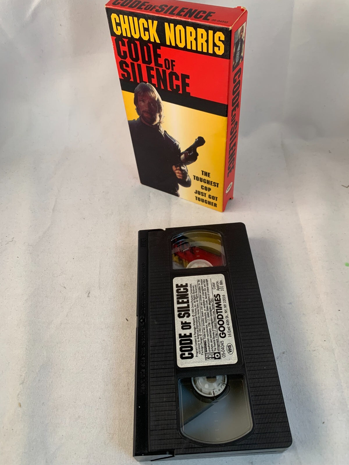 Chuck Norris - Braddock (VHS bundle) Code of Silence