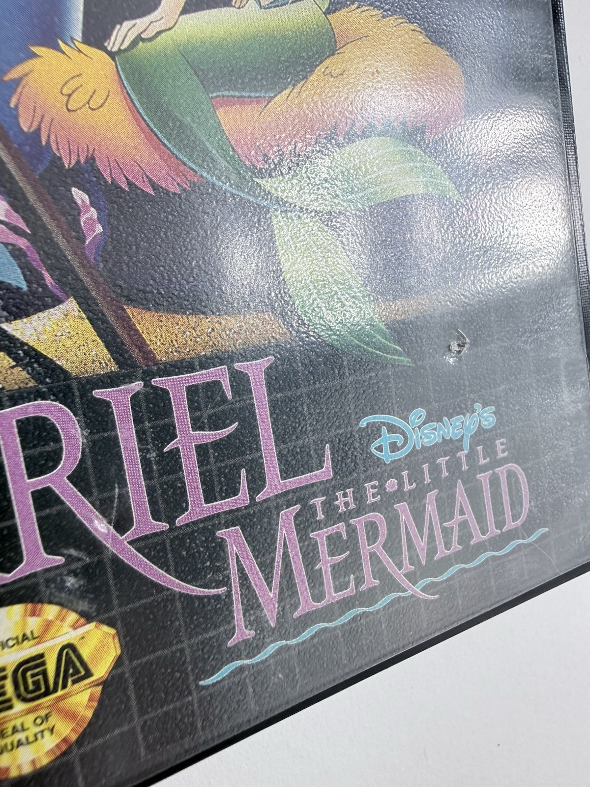 Disney's Ariel The Little Mermaid (Sega Genesis, 1992) Game And Case - Tested