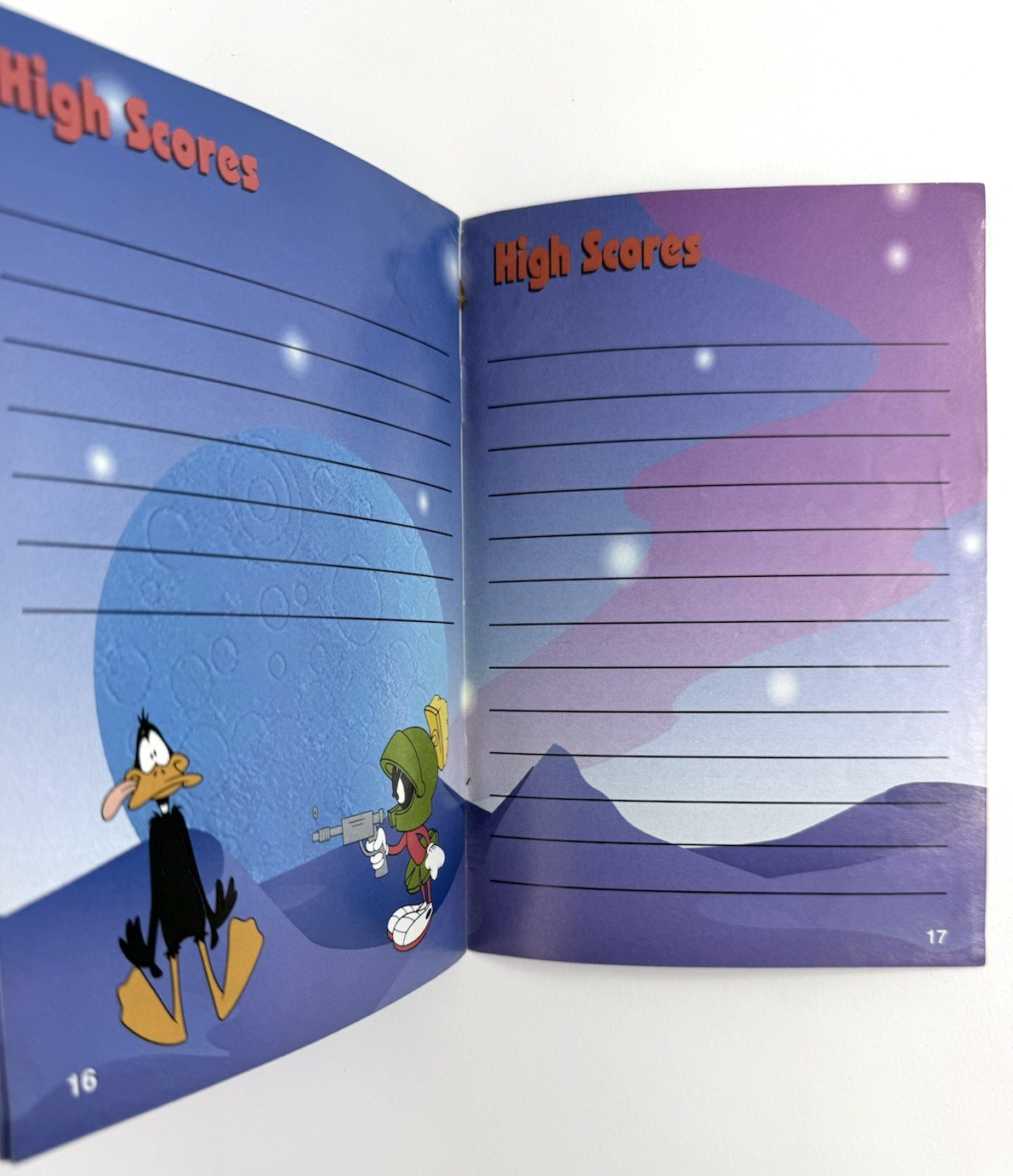 Sunsoft 1993 Daffy Duck The Marvin Missions Instructional Manual SNS-YF-USA