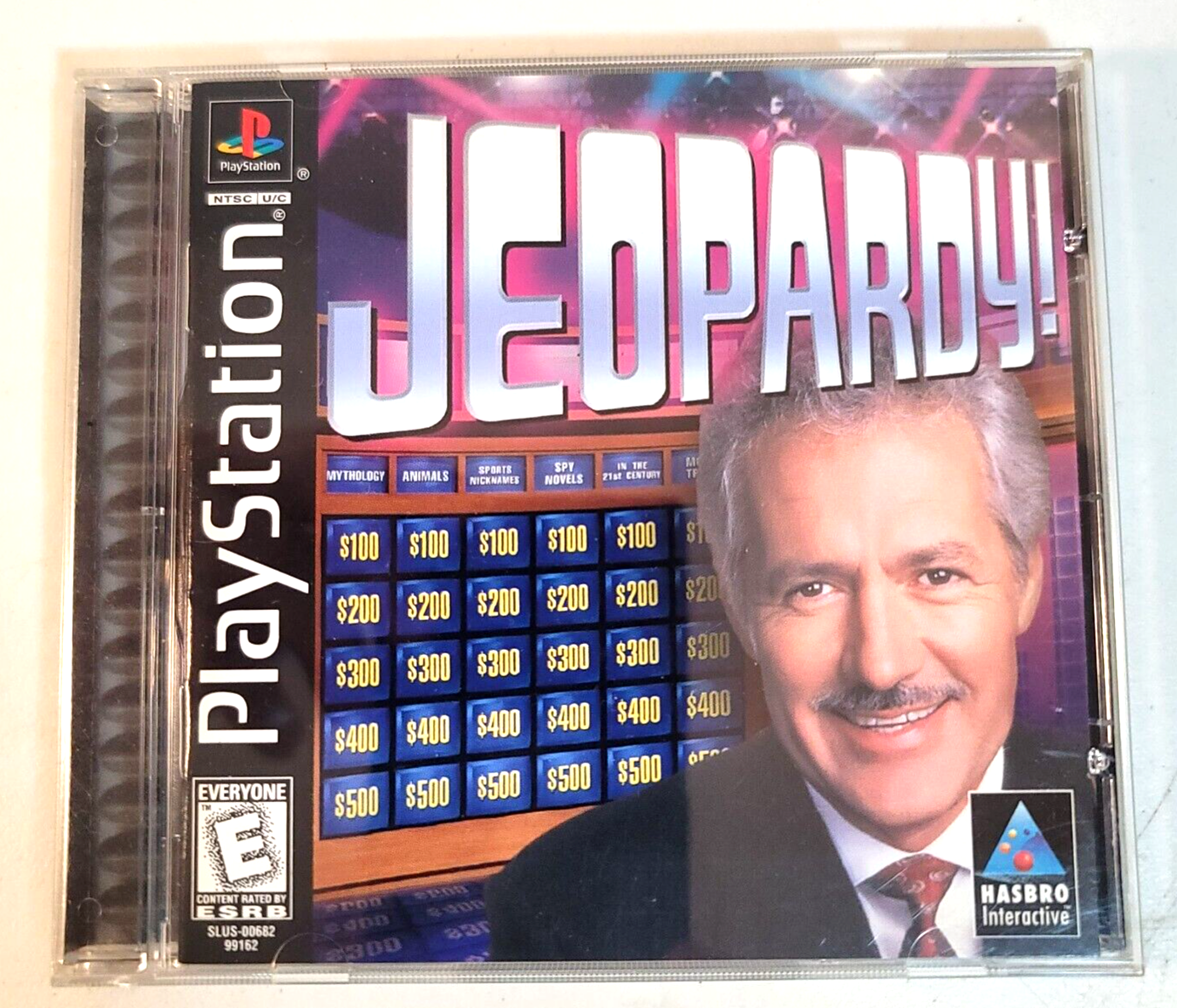 Jeopardy (Sony PlayStation 1, 1998) Game Case Manual - Tested and Working