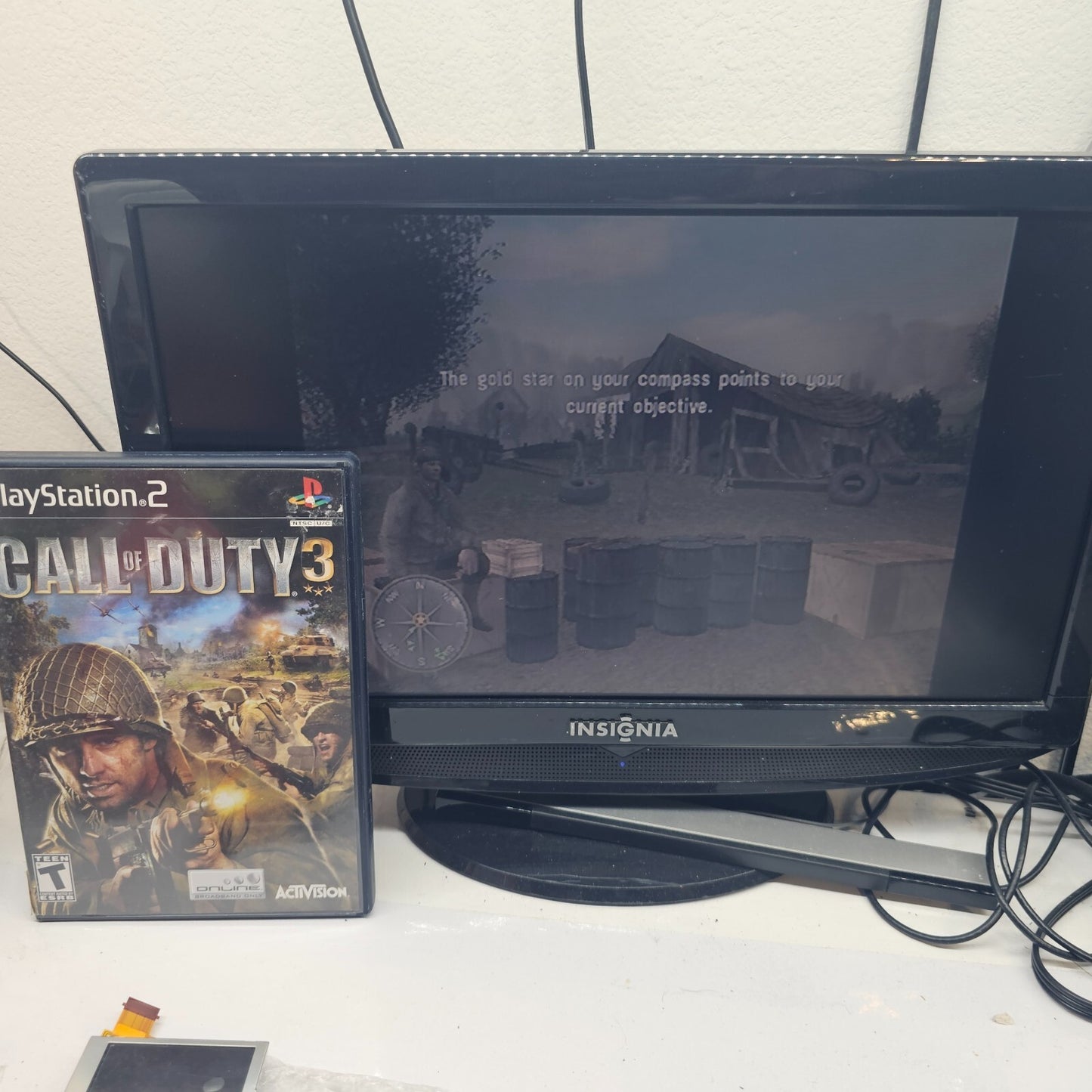 Call of Duty 3 (Sony PlayStation 2, 2006) Game Case Manual - Tested And Working