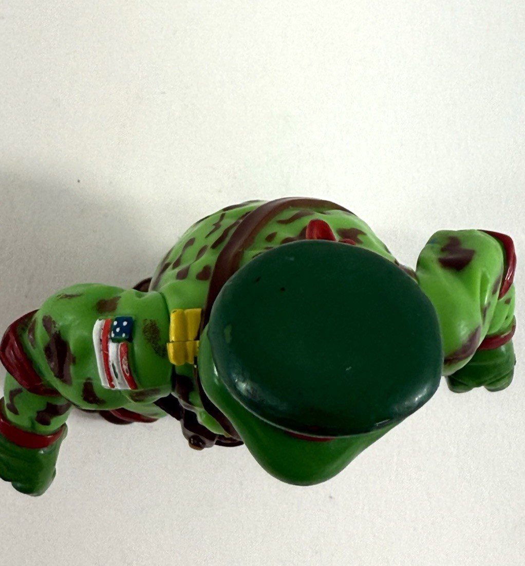 Playmates 1991  Raph The Teen Green Beret 6" Loose Action Figure - TMNT