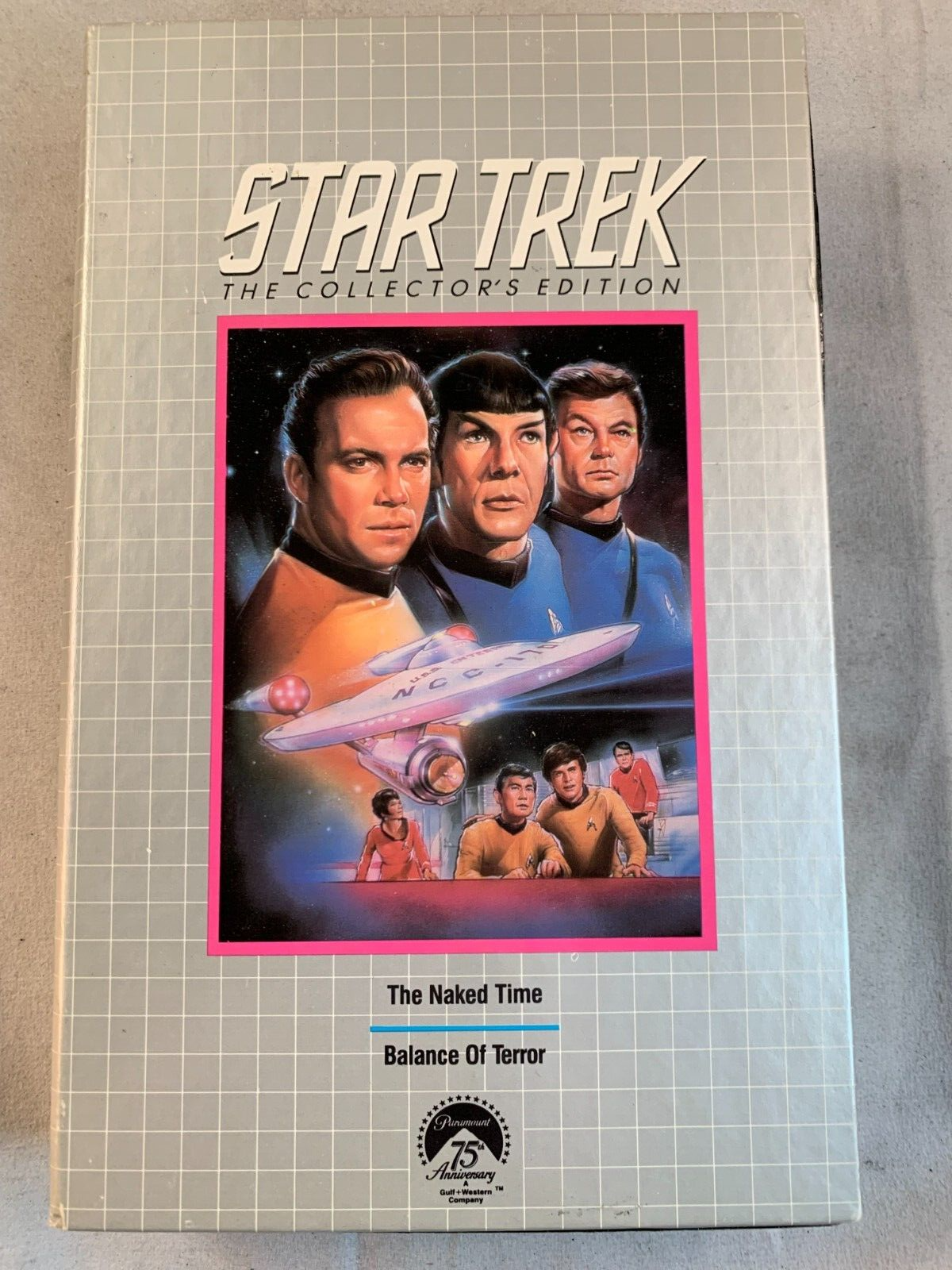 Star Trek The Collector's Edition VHS Lot of 4