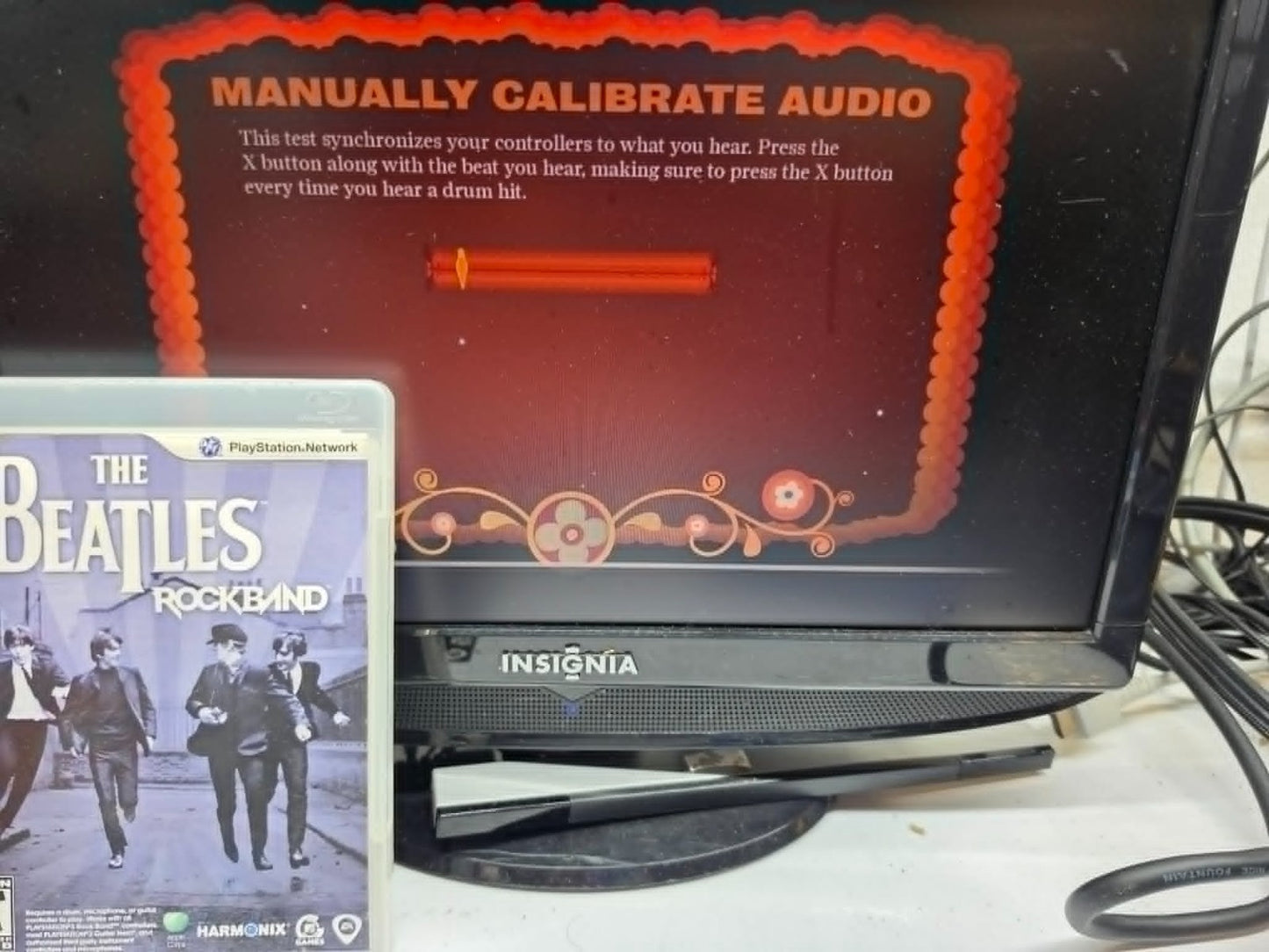 The Beatles: Rock Band (Sony PlayStation 3, 2009) Game, Case, Manual - Tested