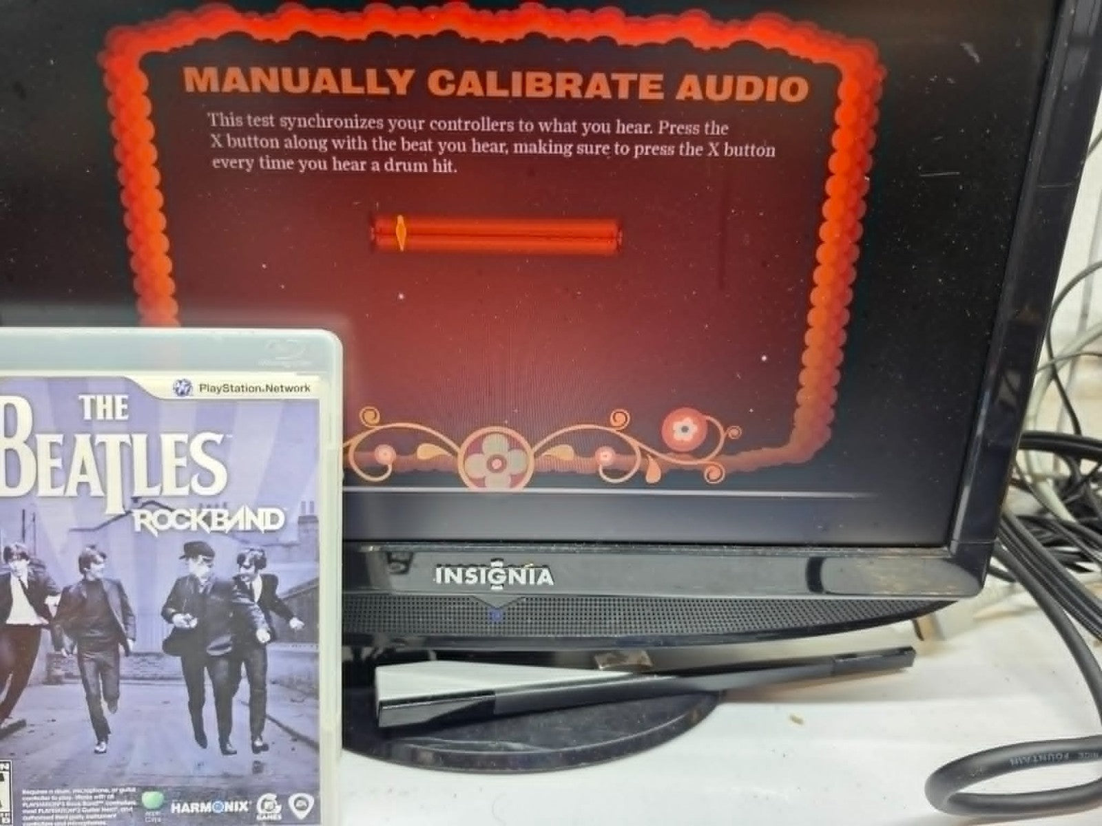 The Beatles: Rock Band (Sony PlayStation 3, 2009) Game, Case, Manual - Tested