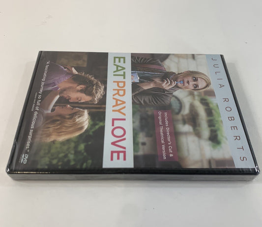 Eat Pray Love (DVD, 2010) NEW