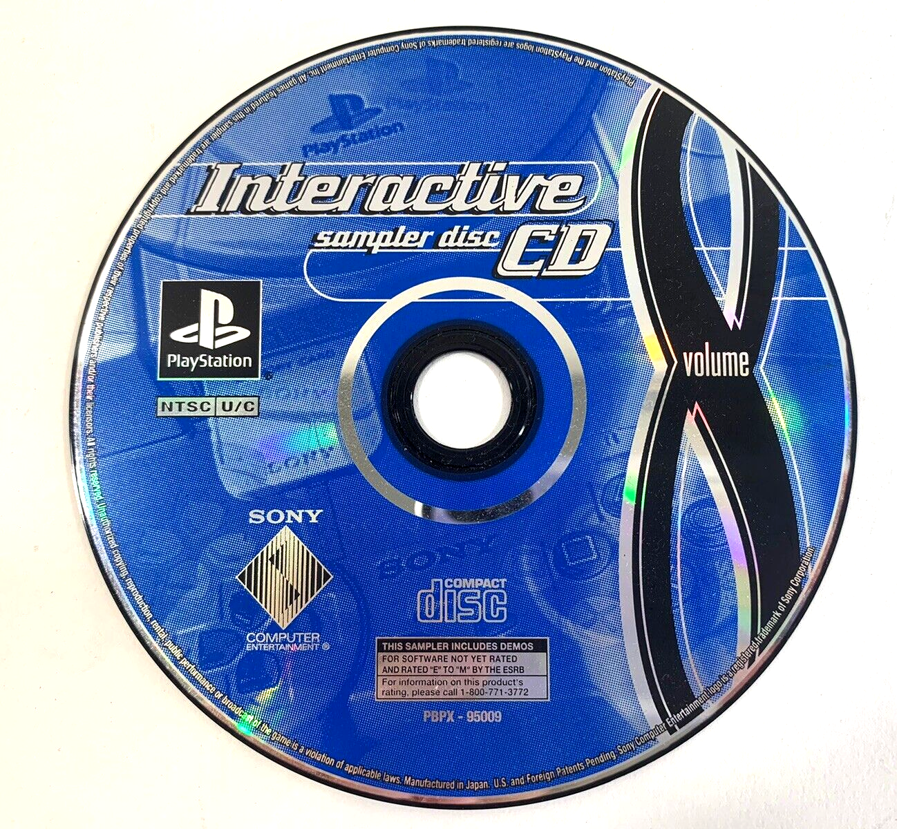 PlayStation Interactive Sampler Vol. 8 (Sony PlayStation 1, 1998) - Tested