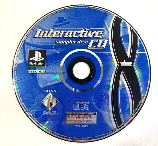 PlayStation Interactive Sampler Vol. 8 (Sony PlayStation 1, 1998) - Tested