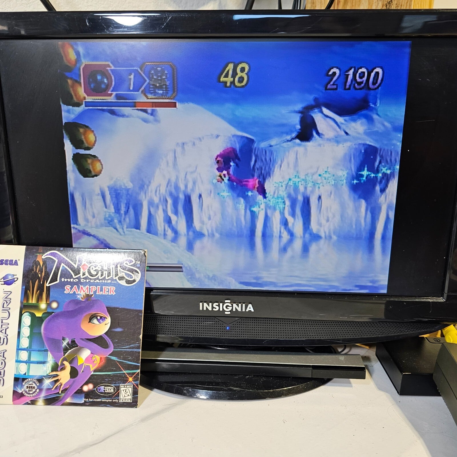 Nights Into Dreams Sampler (Sega Saturn, 1996) Exclusive Promo Disc