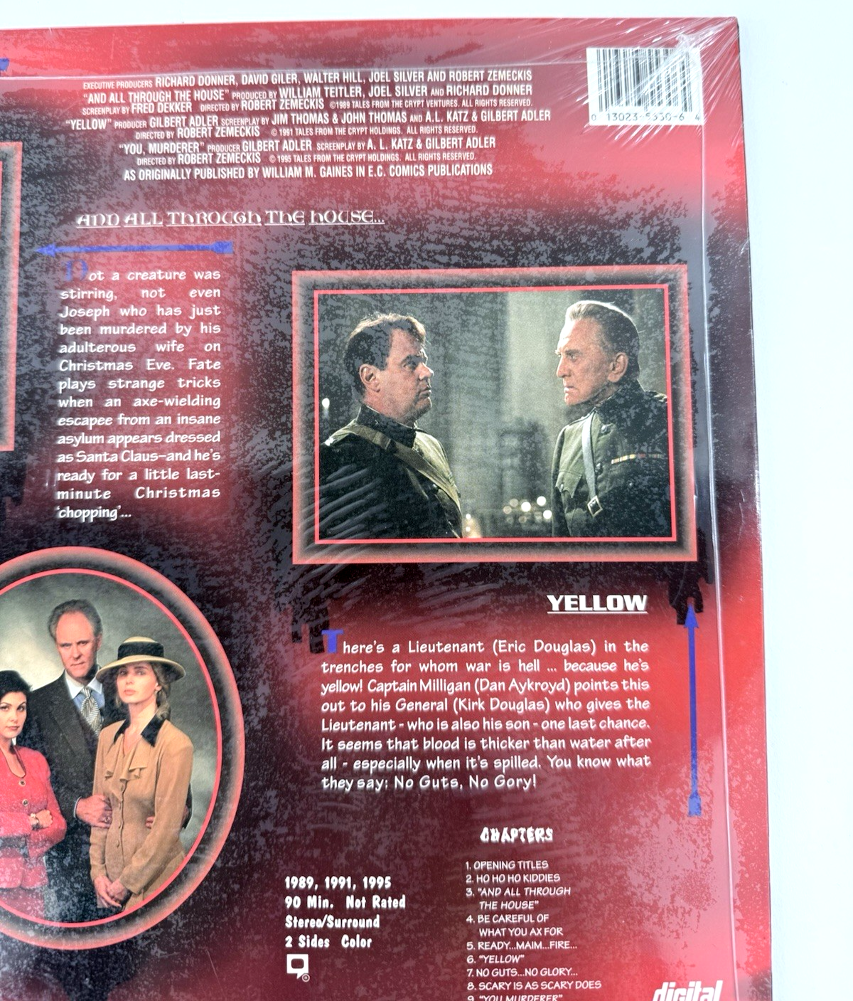 Tales from the Crypt The Robert Zemeckis Collection (Laserdisc, 1998) - New