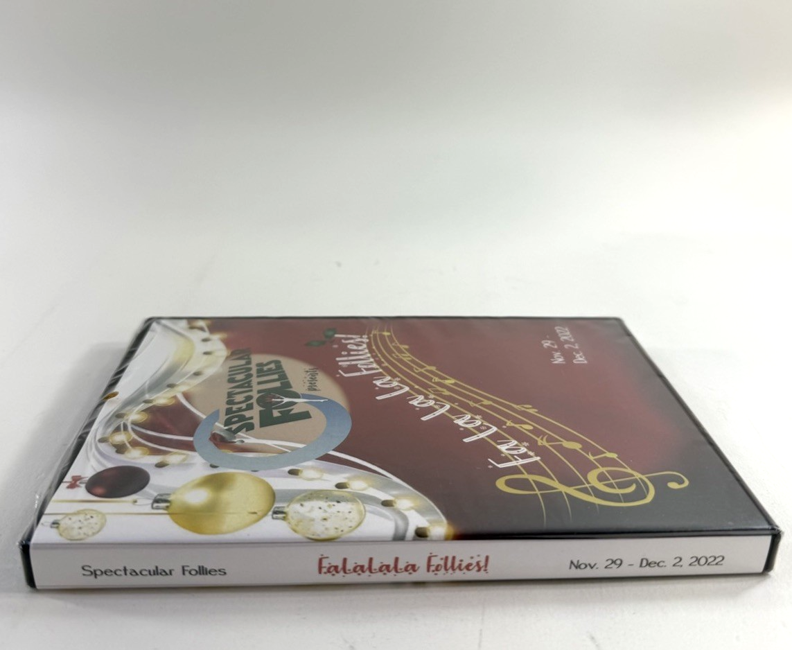 Spectacular Follies Presents Fa La La La Follies (DVD, 2022) New, Factory Sealed