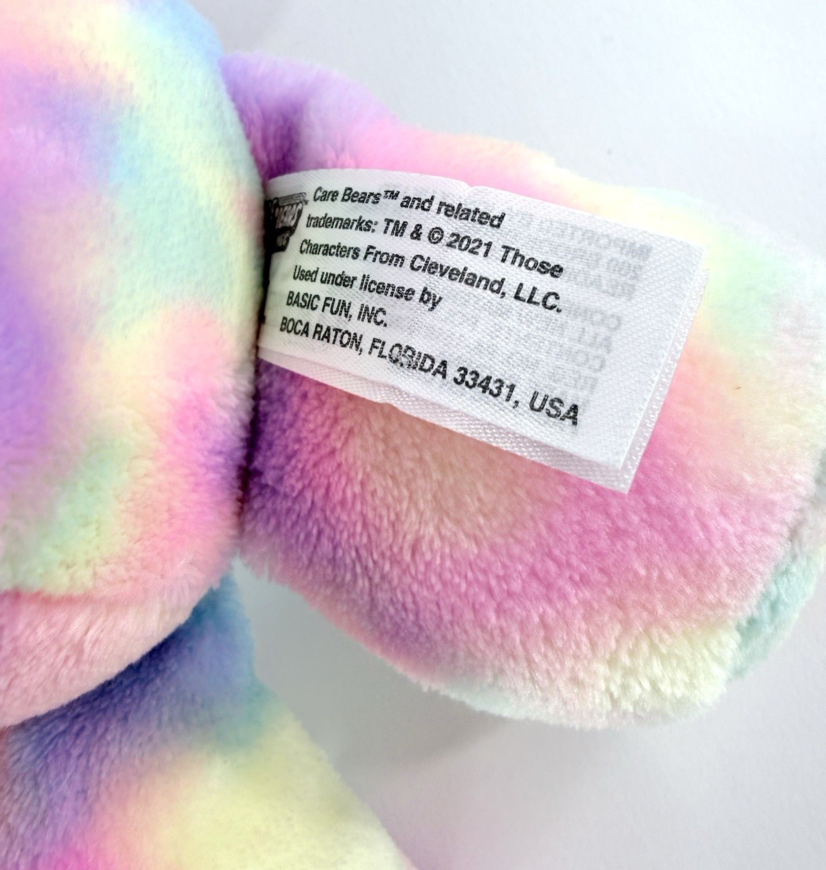 Big Fun 2021 Care Bears Hoodie Friends 12” Cheer Bear Unicorn Plush