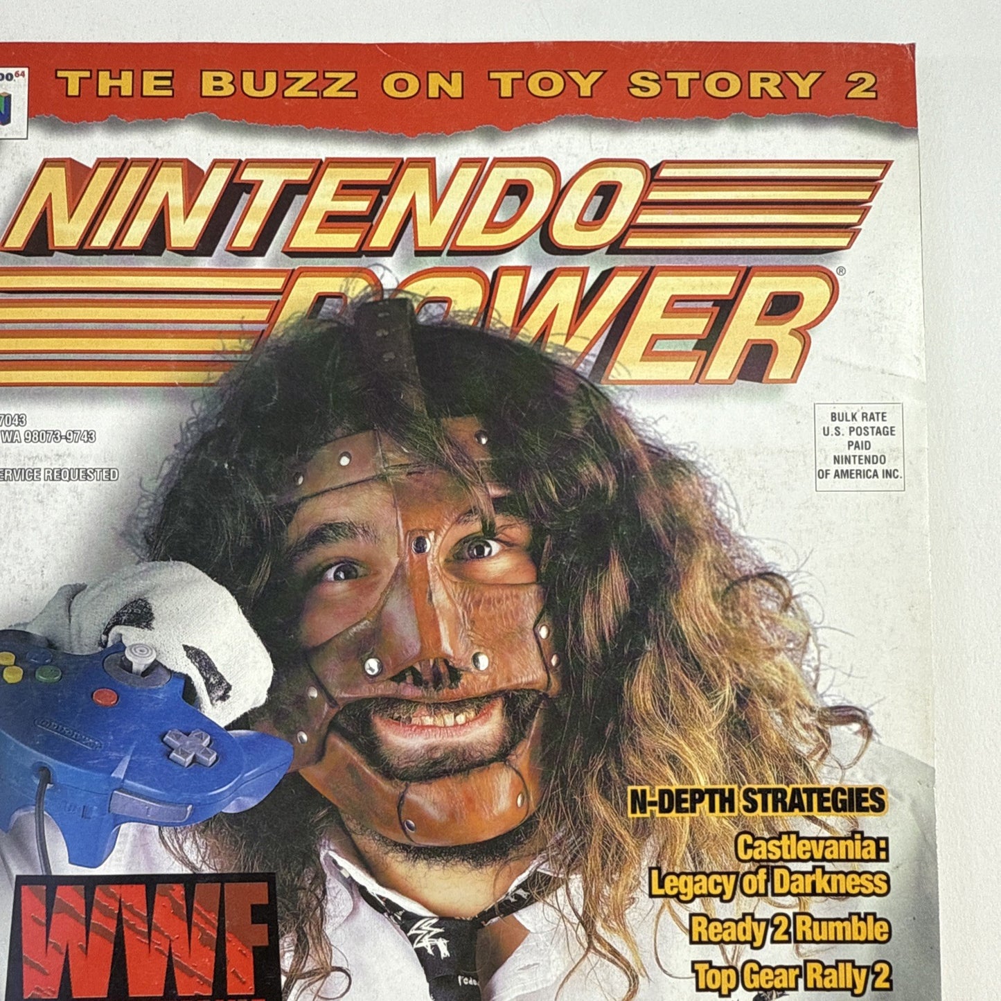 Nintendo Power Magazine Vol 127 Dec '99 with Toy Story 2 Poster, Comic, Inserts