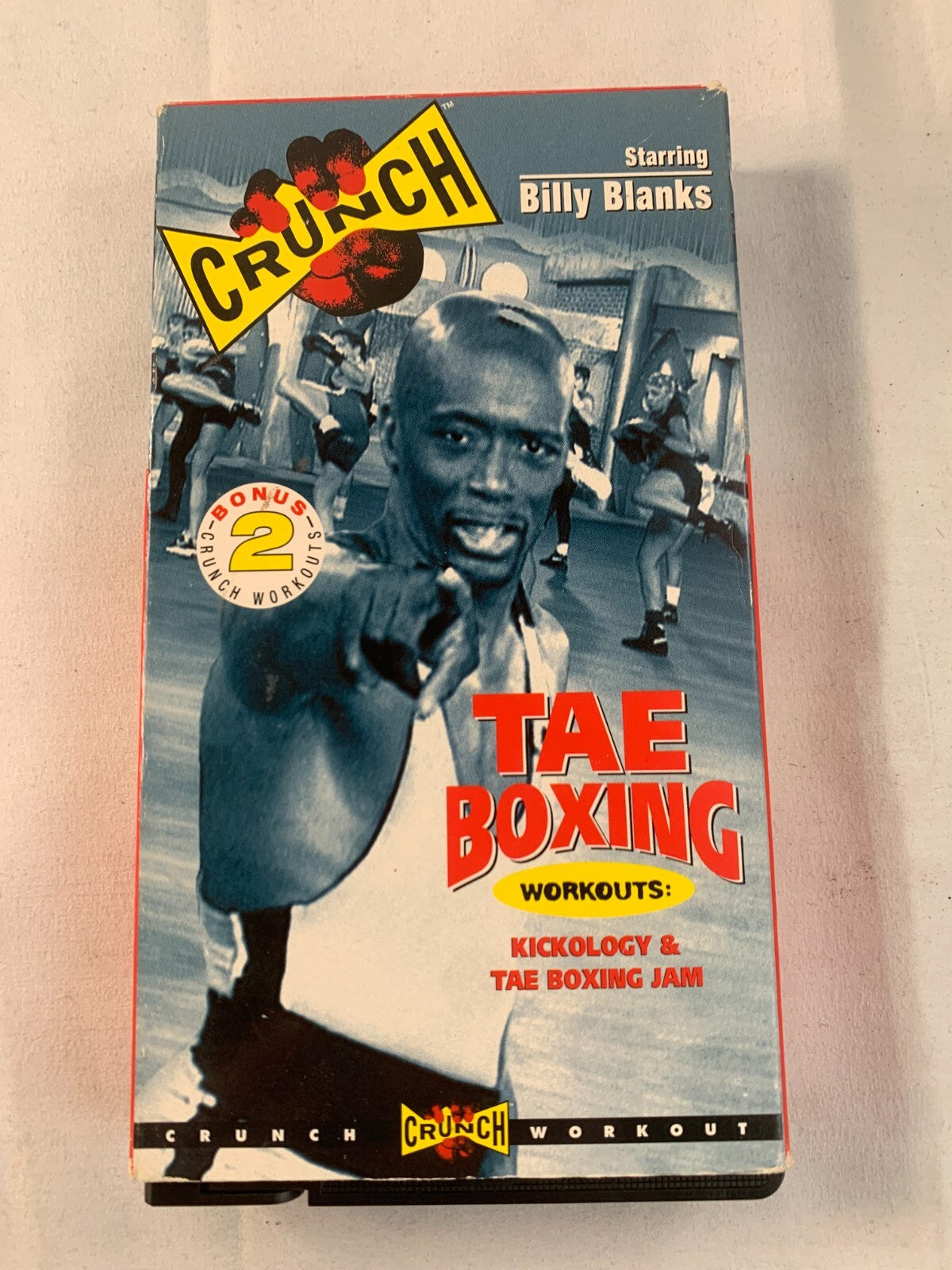 Crunch - Tae Boxing Workouts with Billy Blanks (VHS, 1999)
