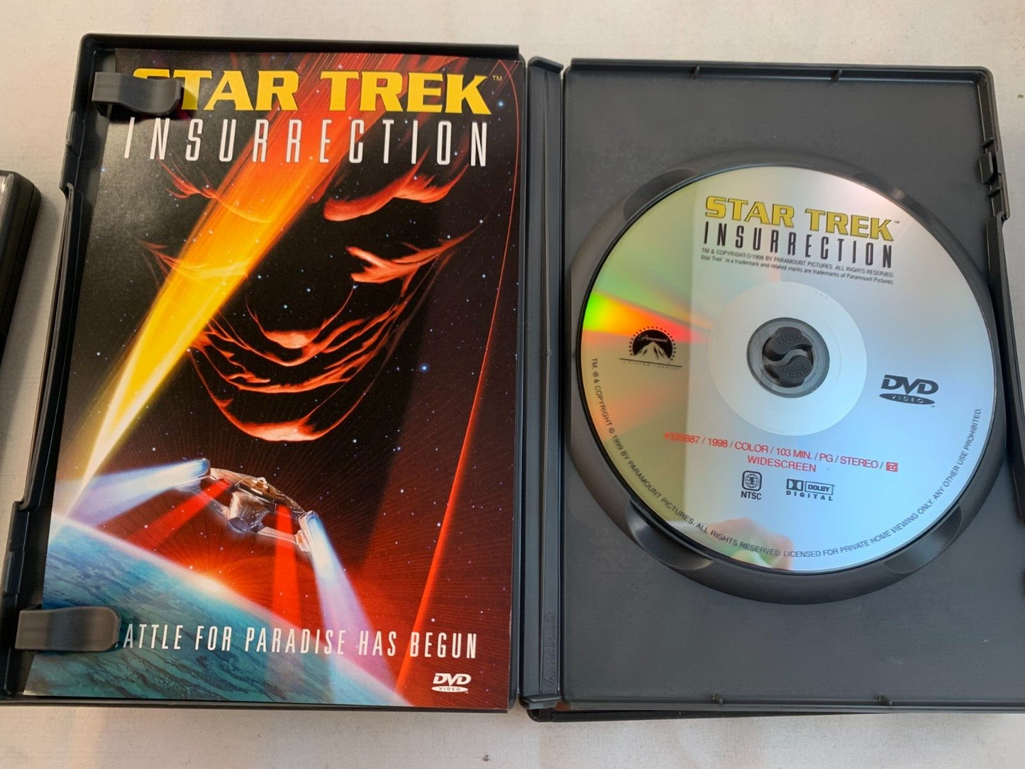 Star Trek: Generations (4 DVD lot) Nemesis/Insurrection/Star Trek