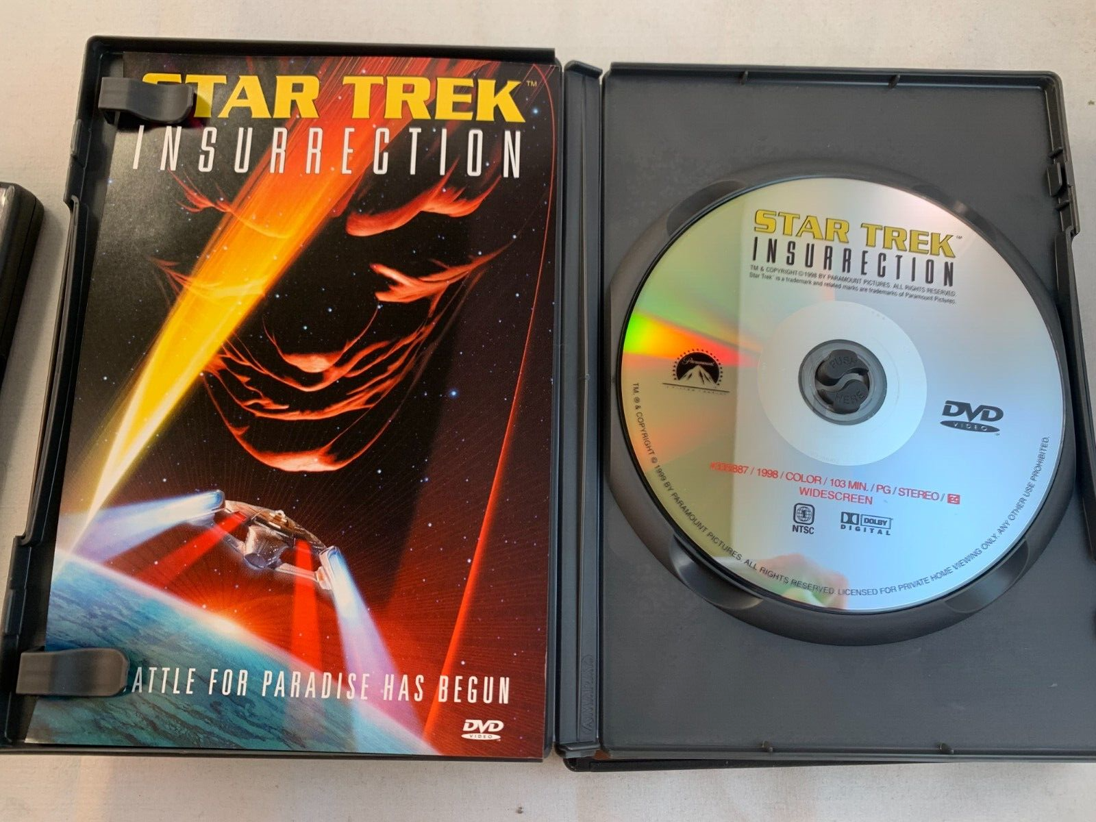 Star Trek: Generations (4 DVD lot) Nemesis/Insurrection/Star Trek