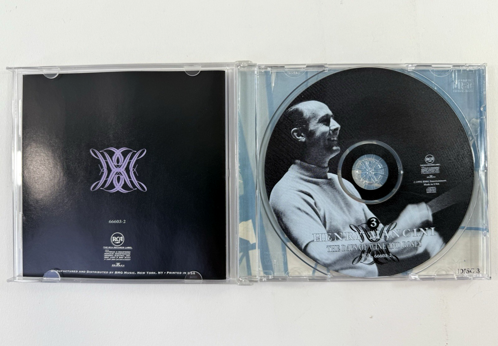 The Days of Wine and Roses by Henry Mancini (CD, Sep-1995, 3 Disc Set, RCA)