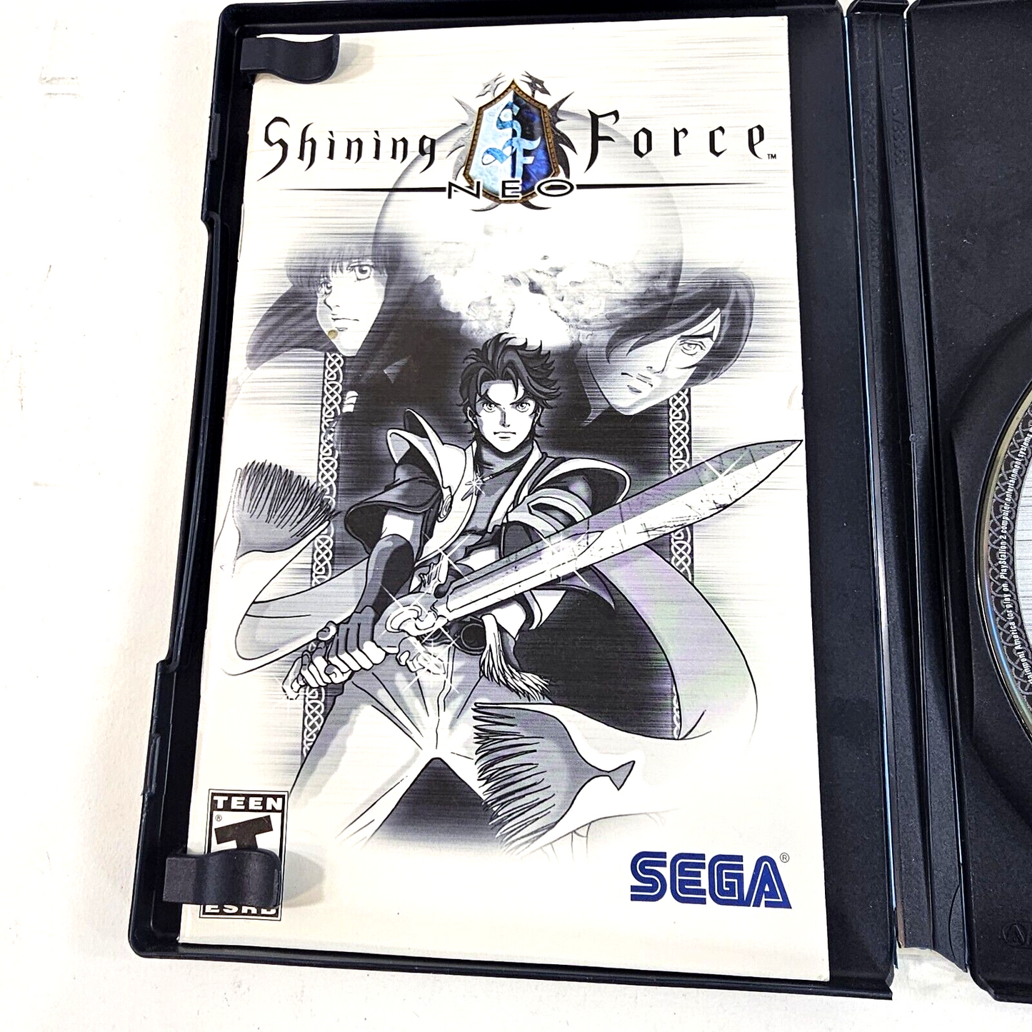 Shining Force Neo (PlayStation 2, 2005) Game, Case, and Manual - Tested