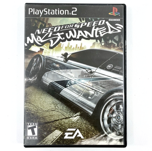 Need for Speed: Most Wanted (PlayStation 2, 2005) Game Case Manual - Tested