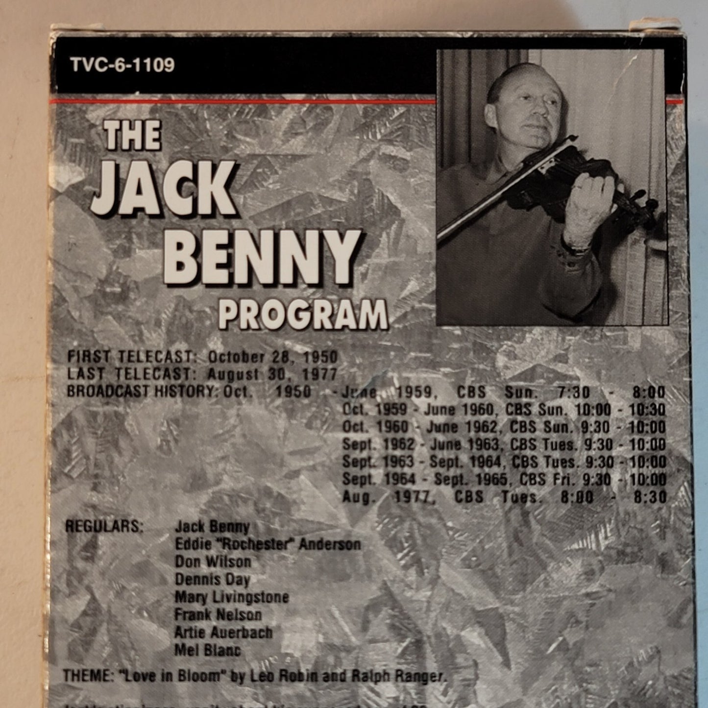 The Jack Benny Program VHS Collector's Choice (4 Episodes/2 Tapes)