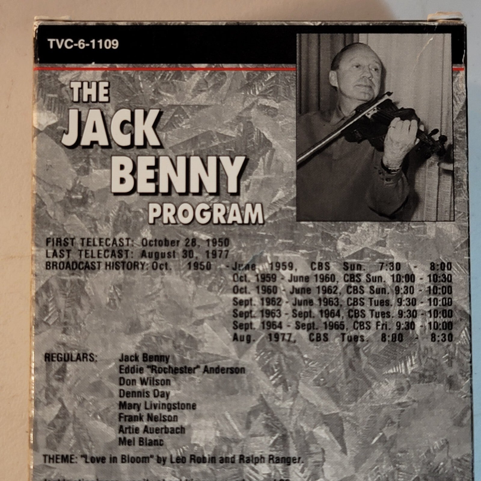 The Jack Benny Program VHS Collector's Choice (4 Episodes/2 Tapes)