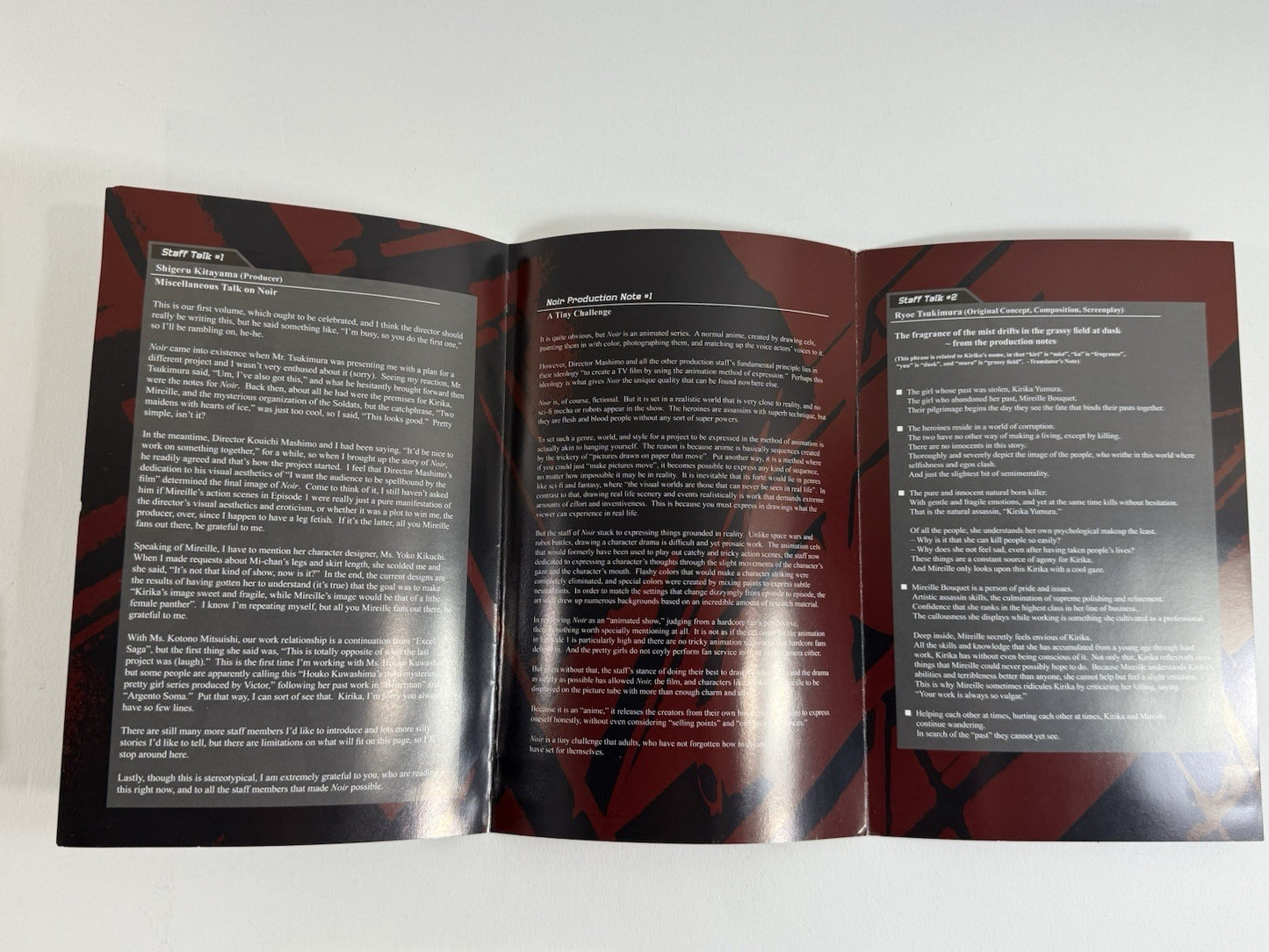 Noir - Vol. 1: Shades of Darkness (DVD, 2003) with Inserts & 3D glasses - Tested