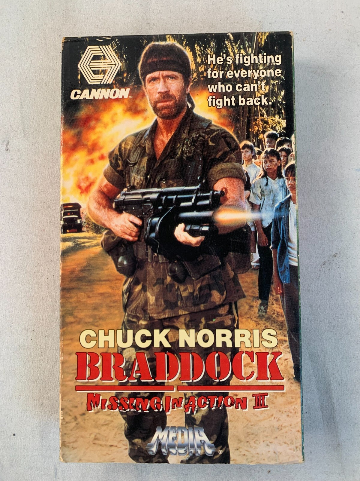Chuck Norris - Braddock (VHS bundle) Code of Silence