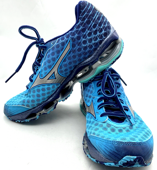 Mizuno Women’s Size W7 Wave Prophecy 4 Blue Running Shoes