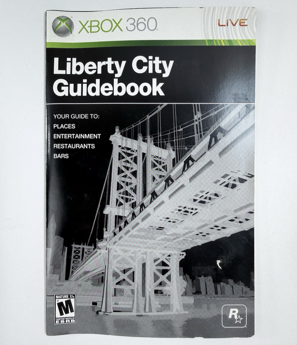 Grand Theft Auto IV (Xbox 360, 2008) Game Case Manual - Tested