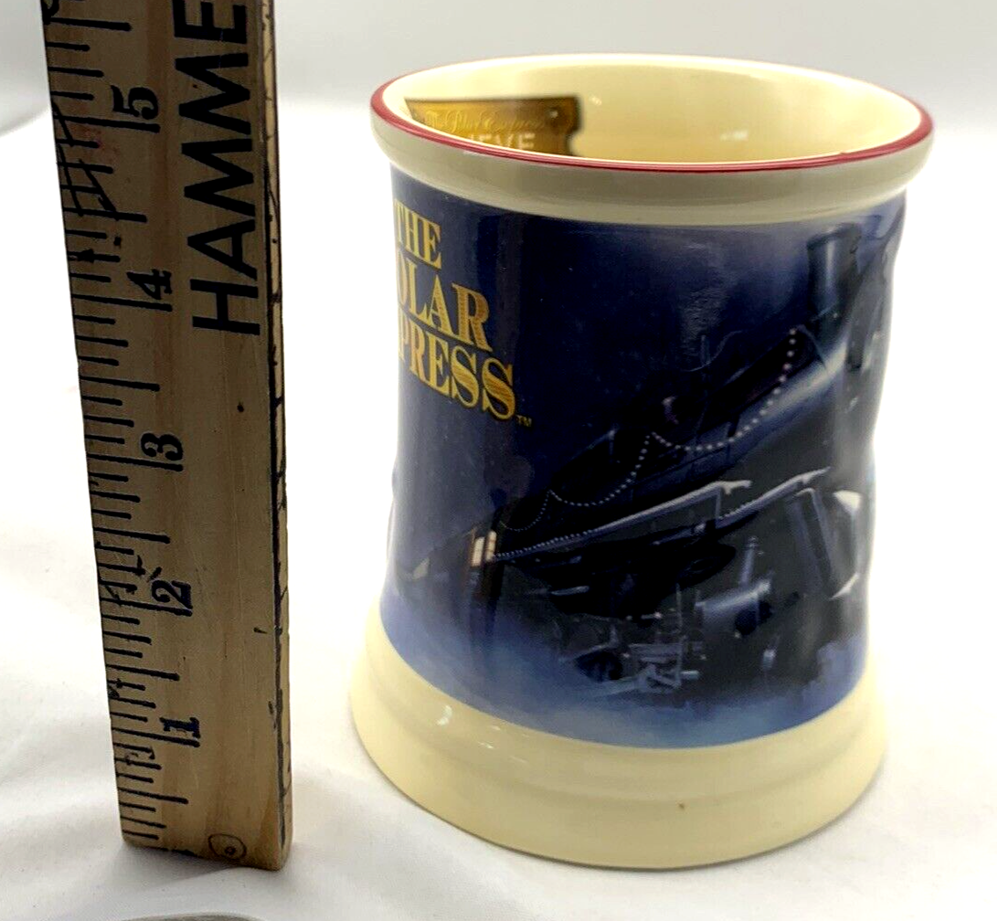 Warner Bros The Polar Express "Believe" Textured Seasonal Coffee Mug
