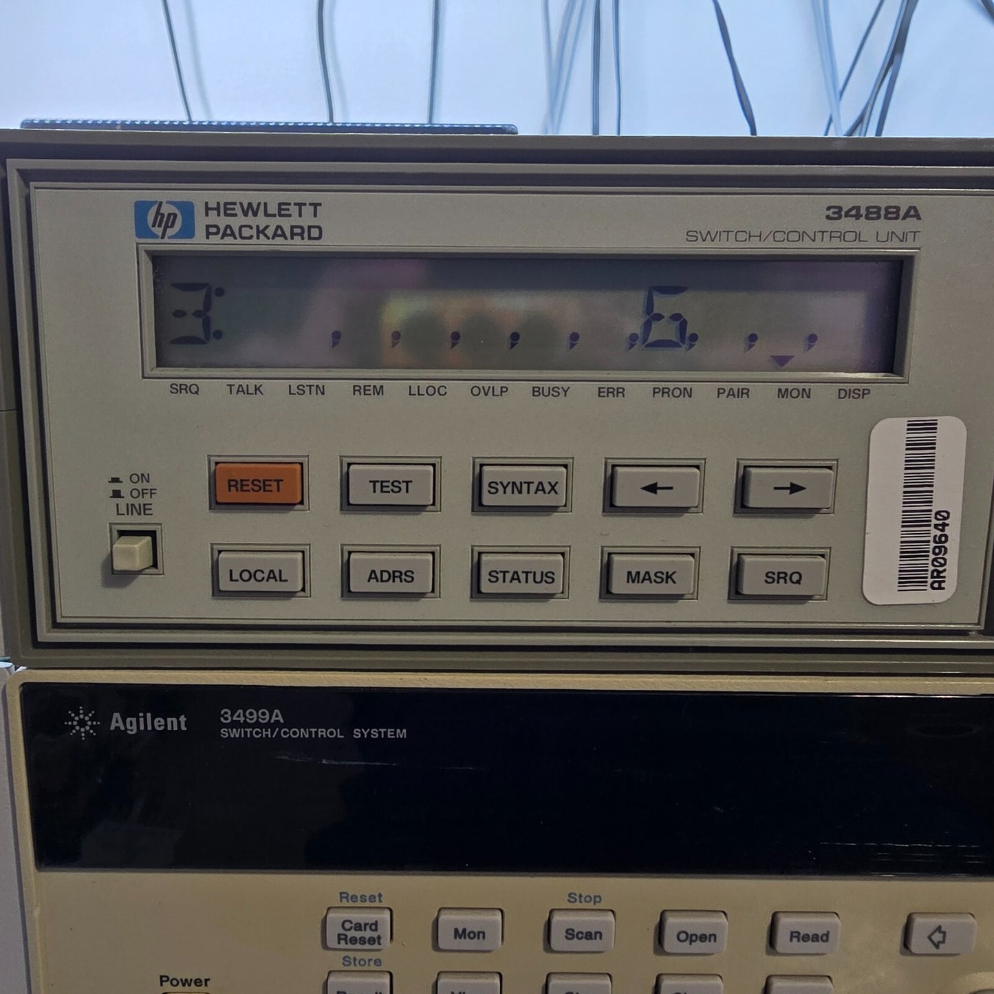 HP Agilent 44471A General Purpose Relay Module - Tested and Working (0975)