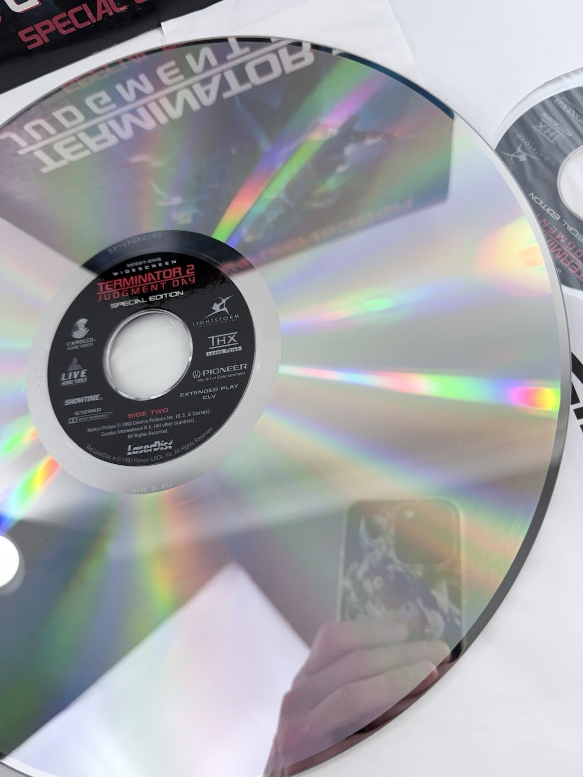 Terminator 2: Judgment Day (Laserdisc, 1993, Widescreen Special Edition) Tested