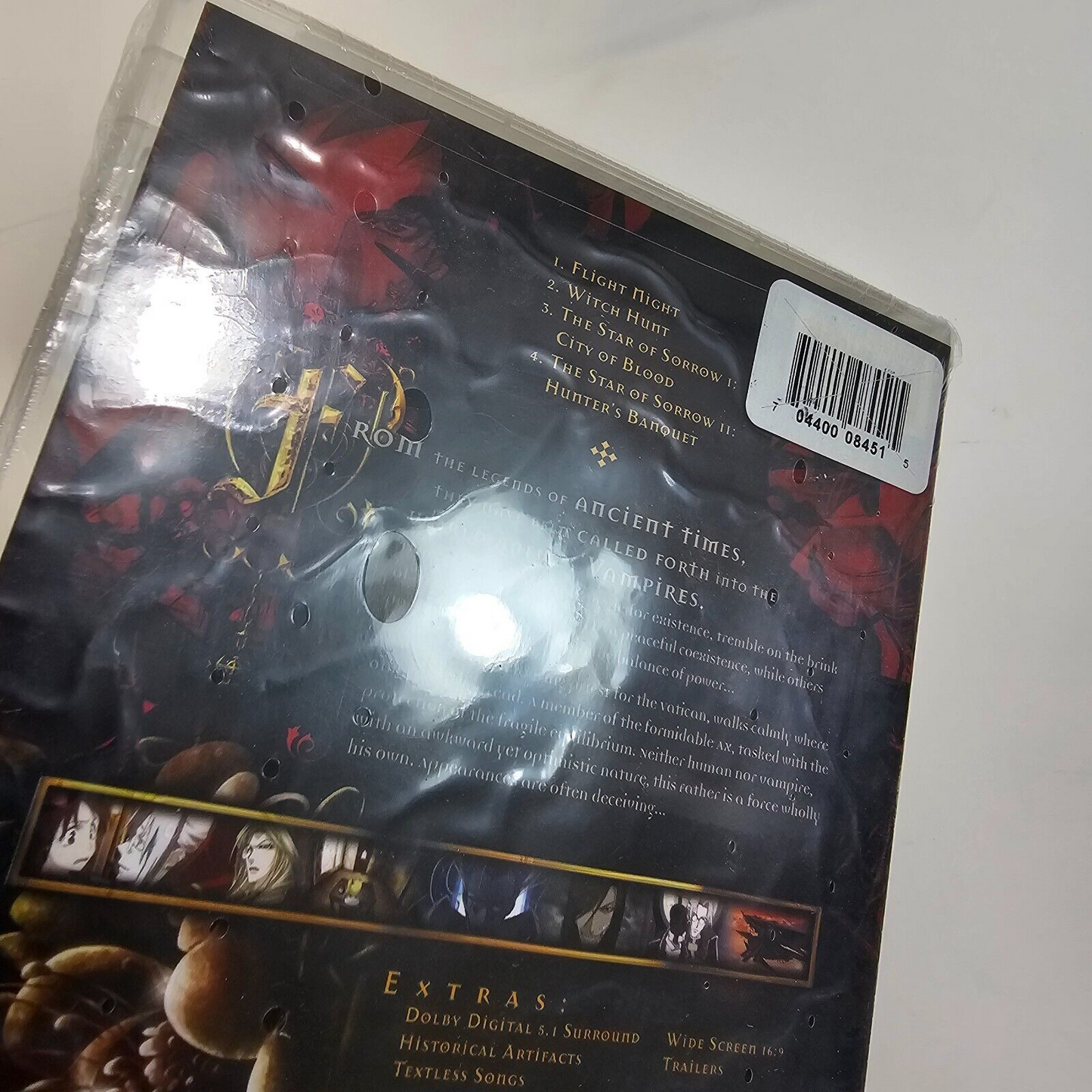 Trinity Blood - Vol. 1 (DVD, 2006)  Vampire Animation Series - New, Sealed