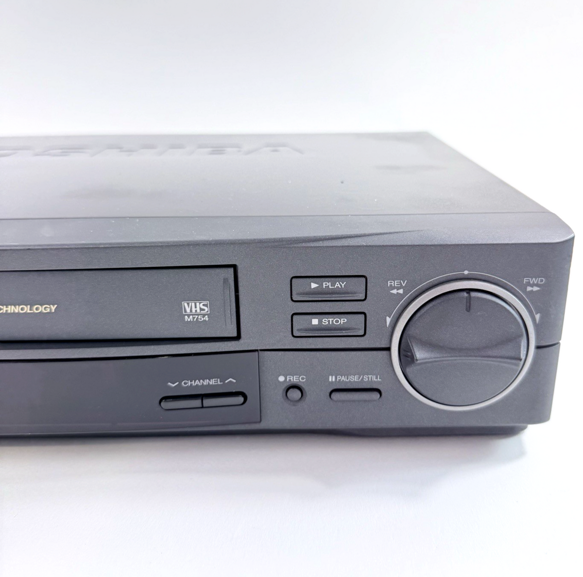 Toshiba M-754 6 Head Pro Drum Video Cassette Recorder with Cables - No Remote