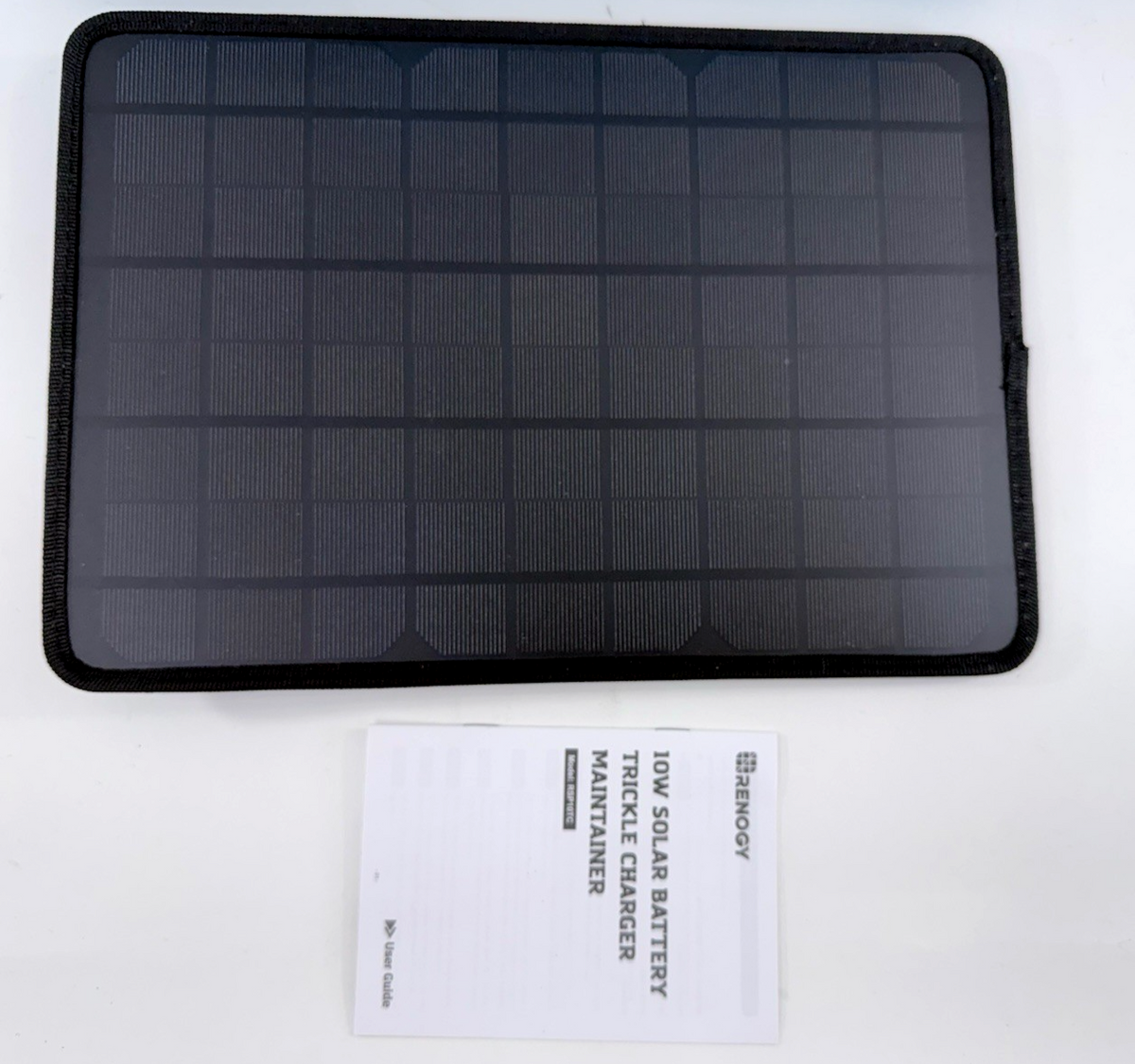 Renogy 10W Solar Battery Trickle Charger Maintainer - Open Box - Box Wear