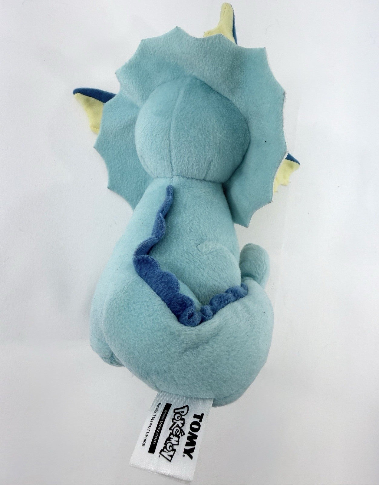 Tomy 2016 Pokémon XY 8” Seated Vaporeon Plush