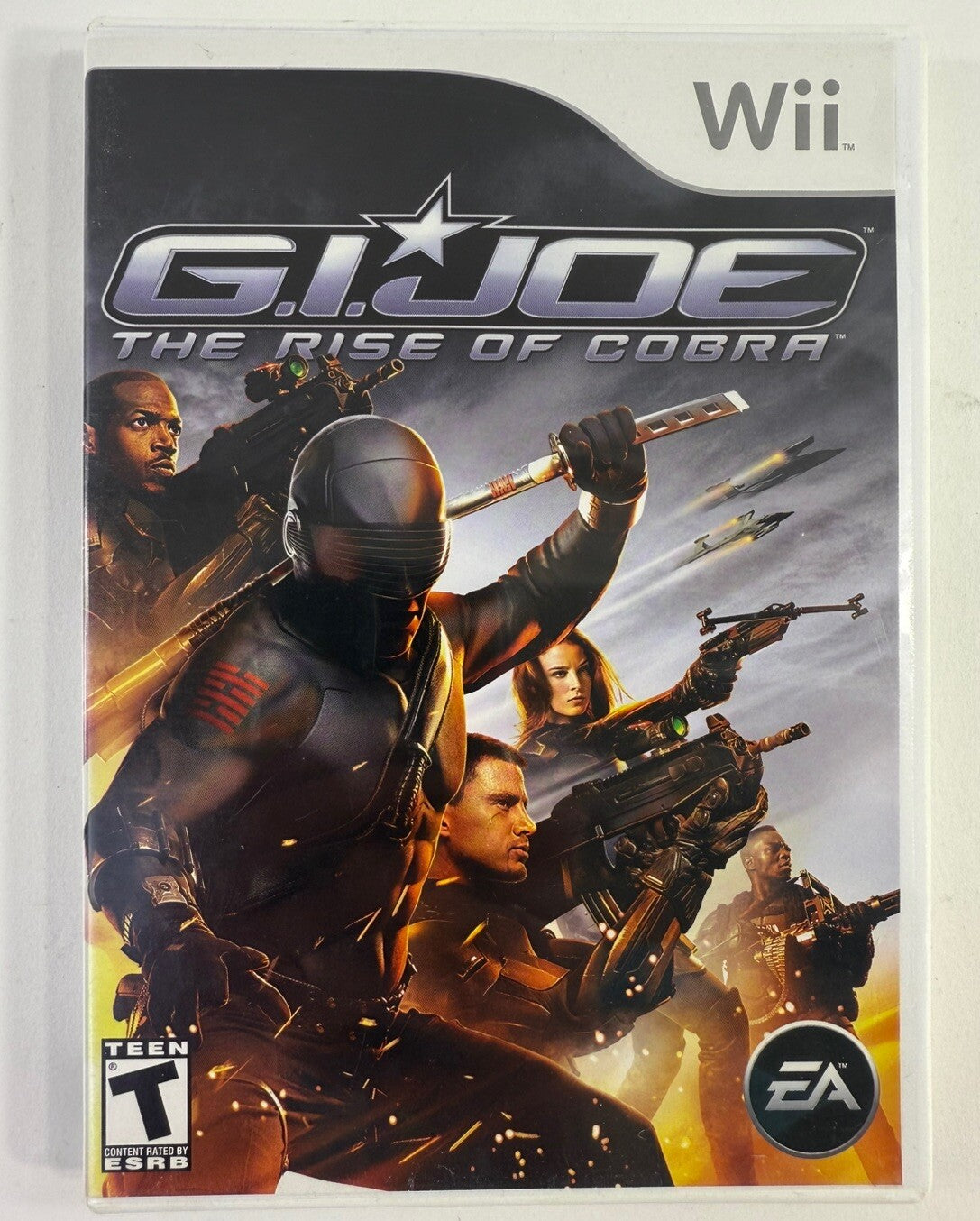 G.I. Joe: The Rise of Cobra (Nintendo Wii, 2009) Game Case Manual Insert -Tested