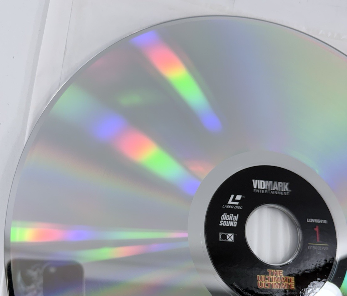UFC's The Ultimate Ultimate (Laserdisc, 1996) Extended Play - Tested and Working