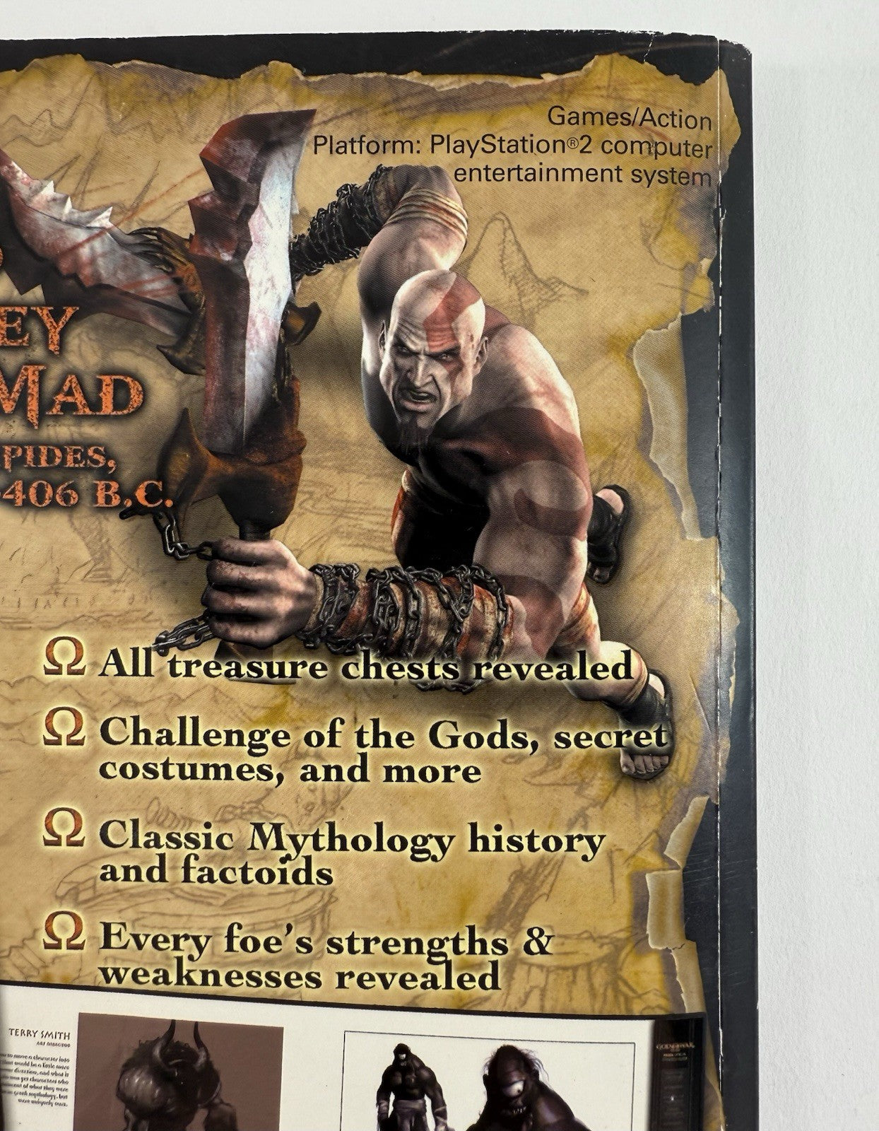 God of War : Prima Official Game Guide with DVD (2005, Prima)