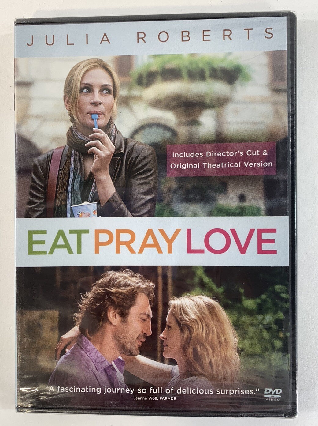 Eat Pray Love (DVD, 2010) NEW