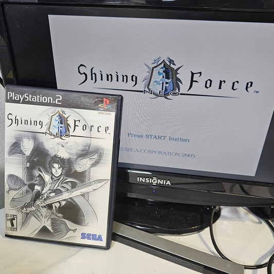 Shining Force Neo (PlayStation 2, 2005) Game, Case, and Manual - Tested